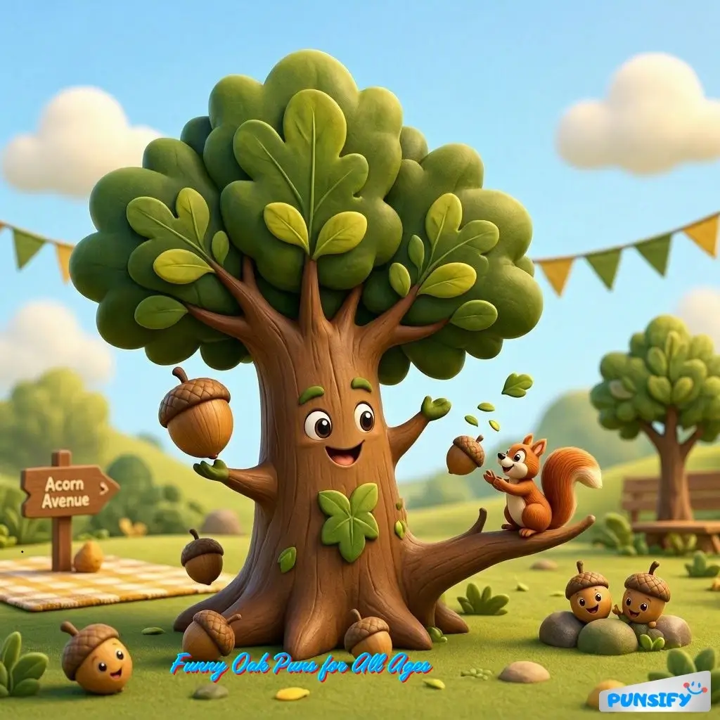 169+ Hilarious Oak Puns That Will Leaf You Laughing and Smiling Bright