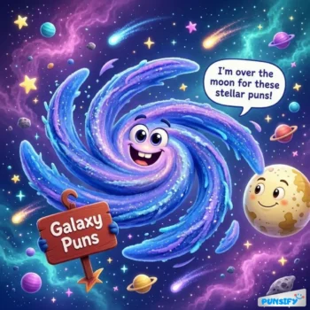 169+ Hilarious Galaxy Puns That Are Out of This World Fun and Laughter