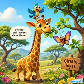 171+ Giggle-Fest of Giraffe Jokes and Puns to Stretch Your Smile!