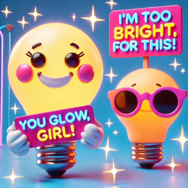 Glow Puns