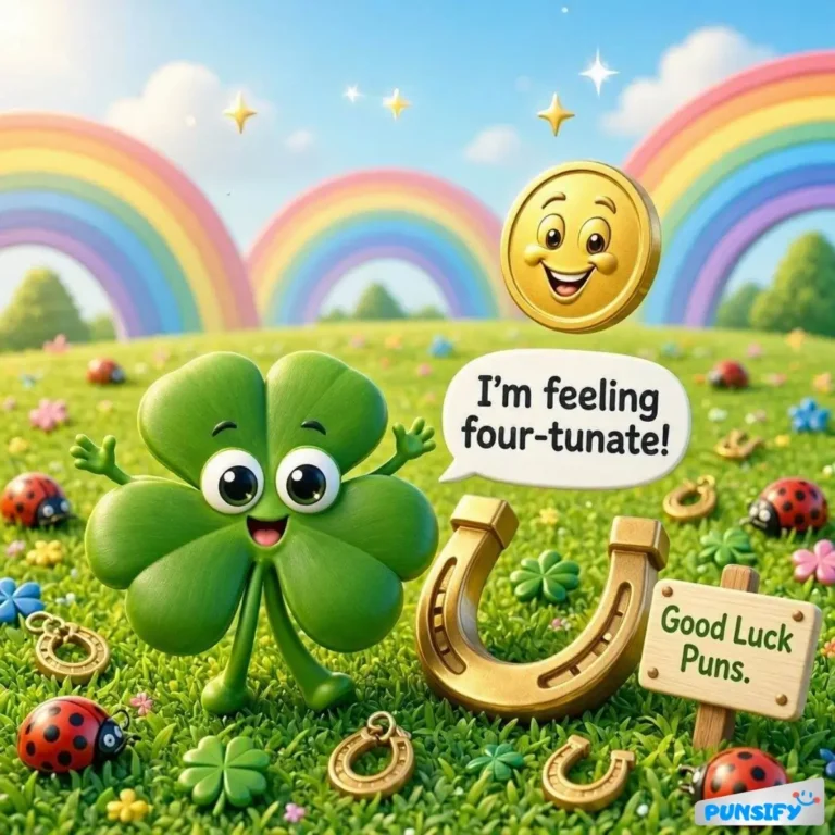 Good Luck Puns