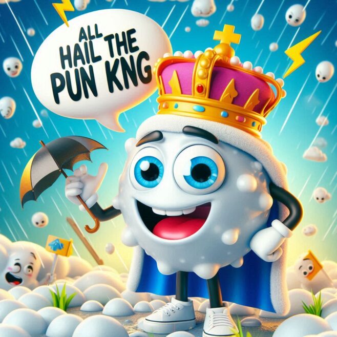 200+ Hail Puns for Laughs and Fun in Stormy Weather