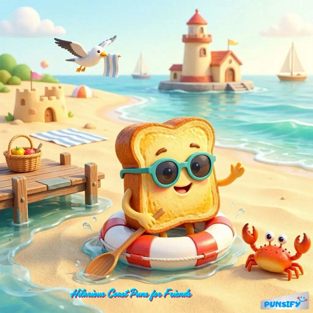189+ Hilarious Coast Puns & Jokes for a Wave of Laughter and Fun Moments