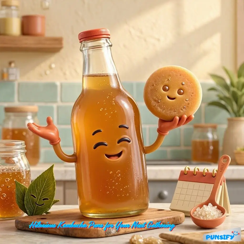 175+ Hilarious Kombucha Puns for a Brew-tifully Fun Time with Friends