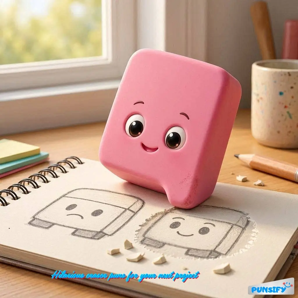 179+ Hilarious Eraser Puns That Will Wipe Away Your Worries and Smile