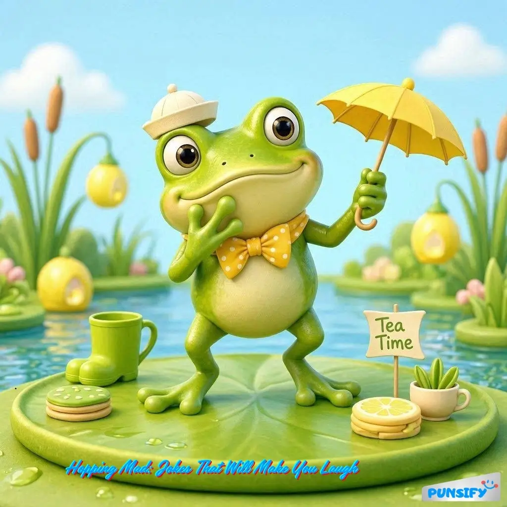 167+ Ribbit-ulous Rib-ticklers: Frog Jokes to Leap into Laughter!