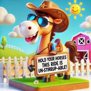 200+ Funny Horse Riding Puns That Will Trot You into Laughter Today