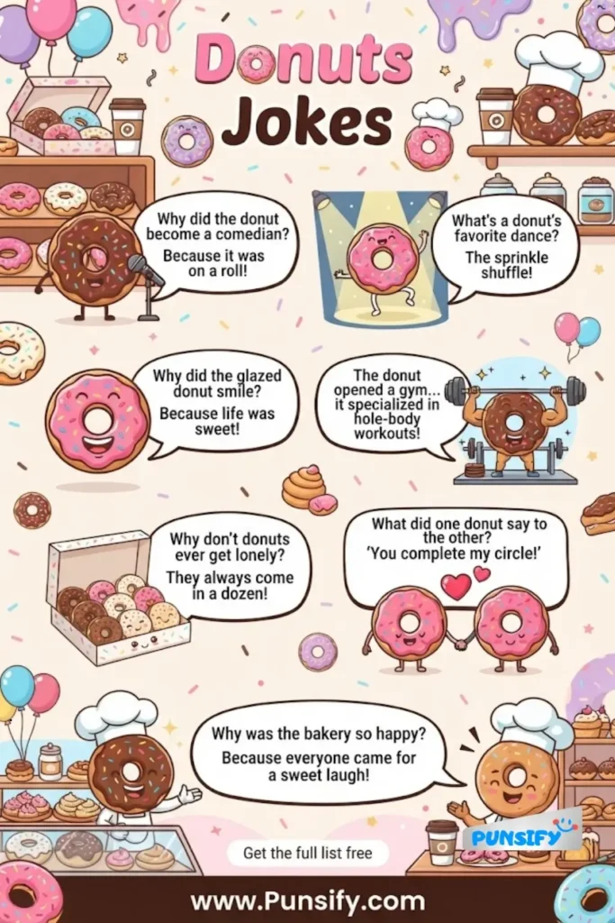 153+ Delightful Donuts Jokes That Will Glaze You Over with Laughter