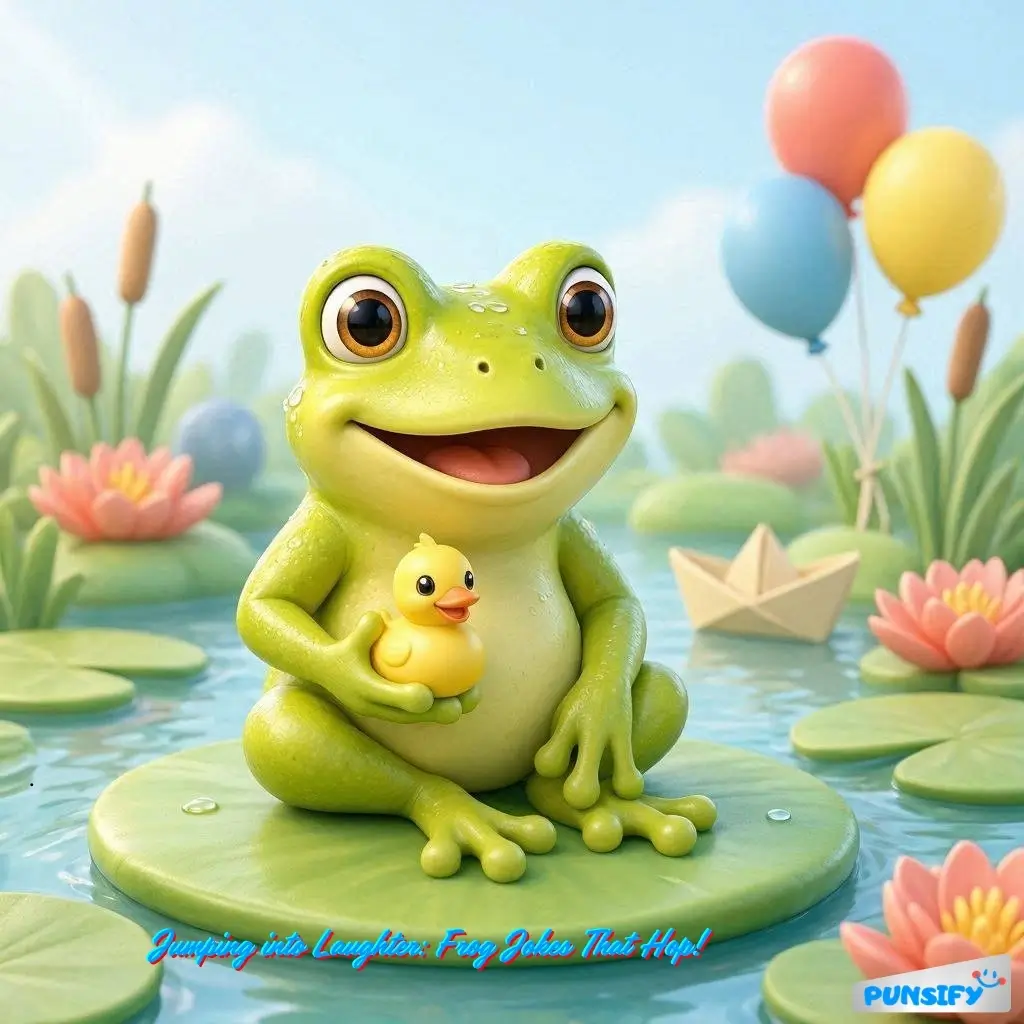 167+ Ribbit-ulous Rib-ticklers: Frog Jokes to Leap into Laughter!