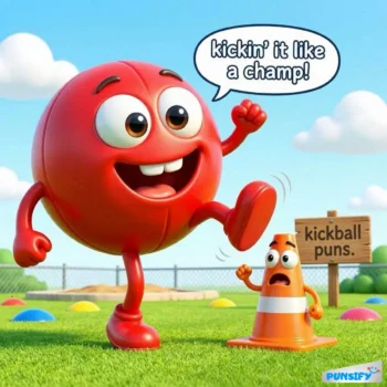 153+ Hilarious Kickball Puns & Jokes for Fun Games and Laughs with Friends