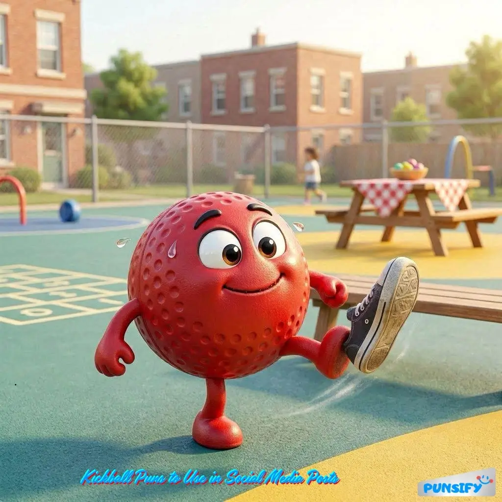 153+ Hilarious Kickball Puns & Jokes for Fun Games and Laughs with Friends