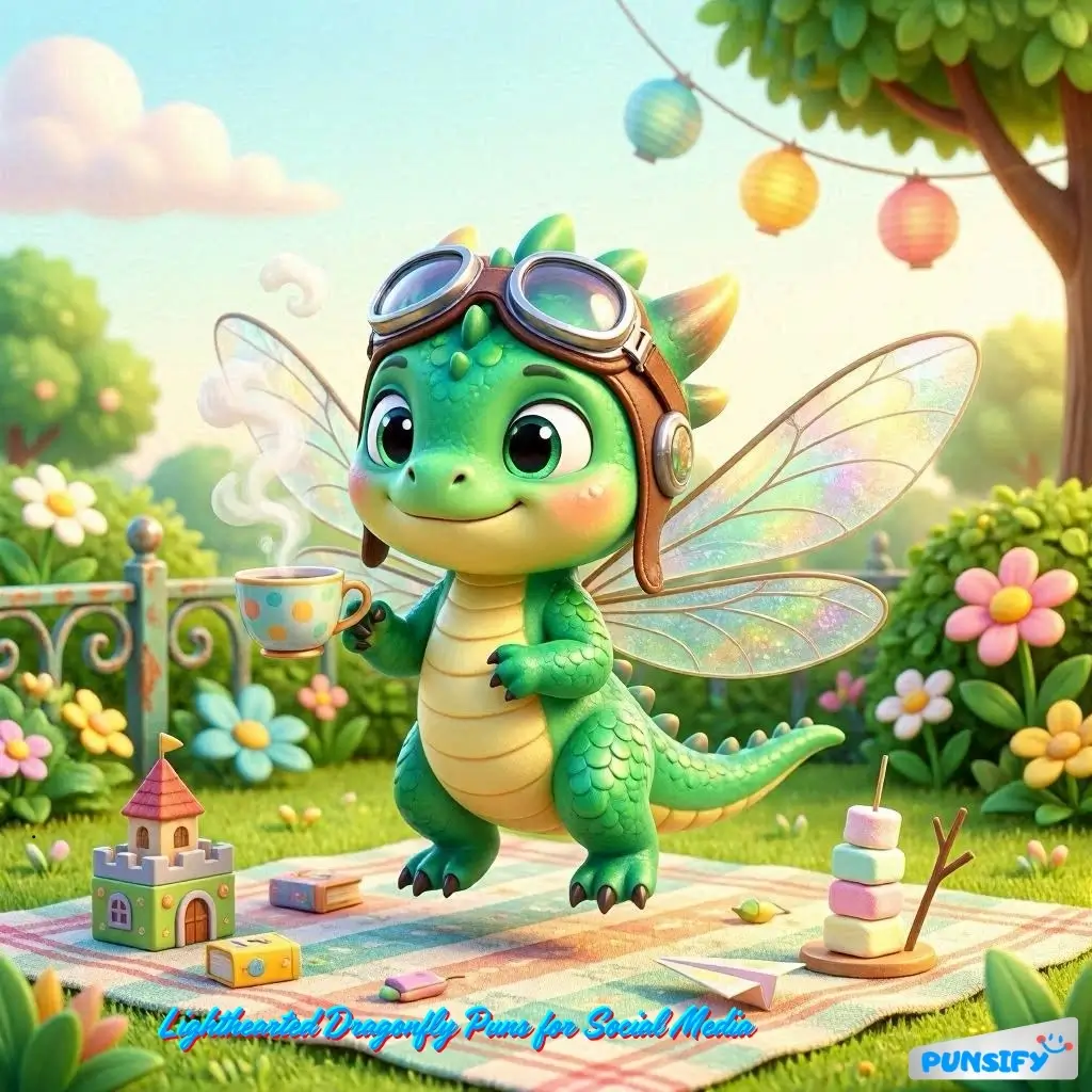175+ Hilarious Dragonfly Puns & Jokes for Fun, Laughs, and Creative Inspiration