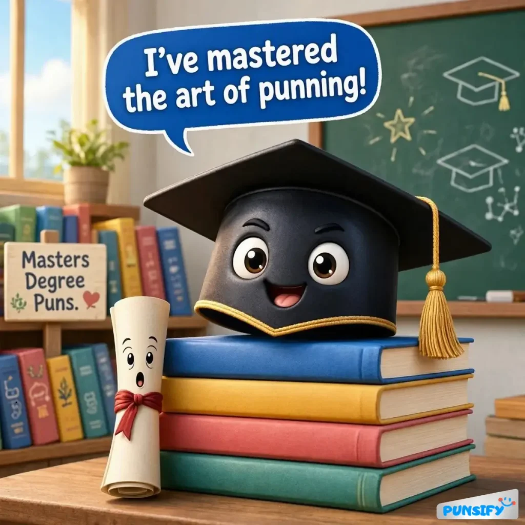 Masters Degree Puns