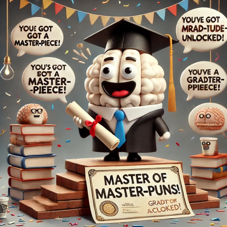 200+ Funny Masters Degree Puns for a Fun Graduation Celebration