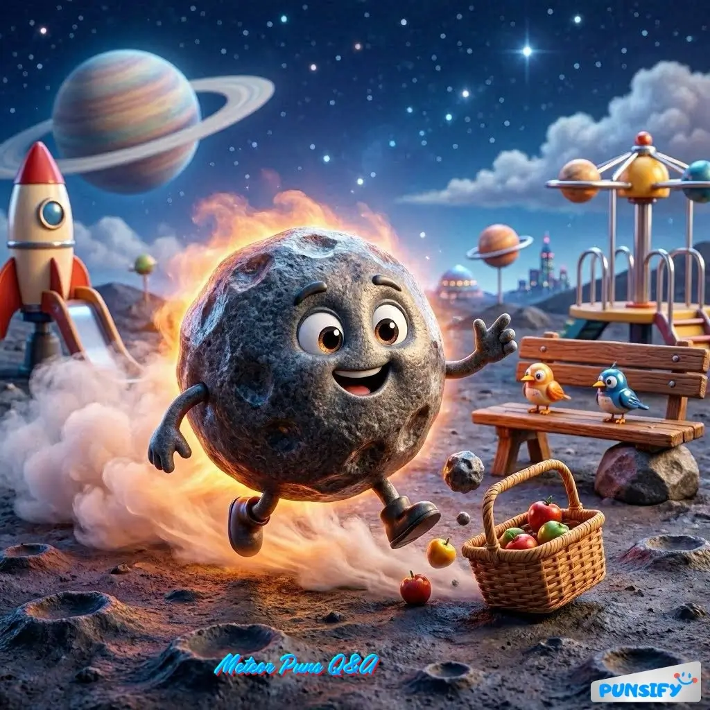 189+ Hilarious Meteor Puns & Jokes to Light Up Your Day with Cosmic Humor