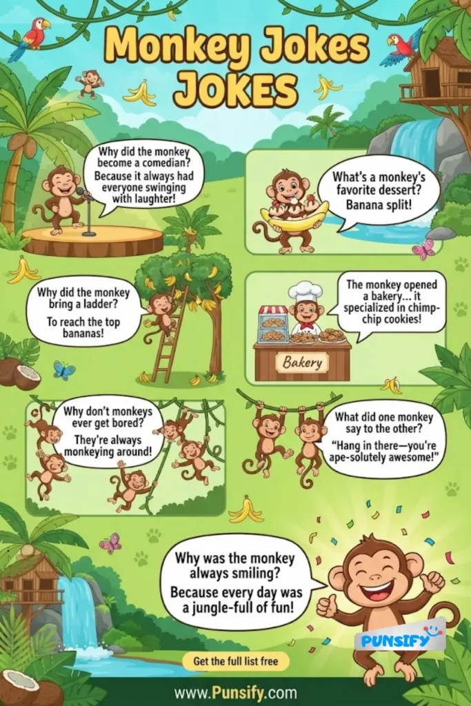 Swinging into Laughter: 173+ Monkey Jokes That Will Crack You Up!