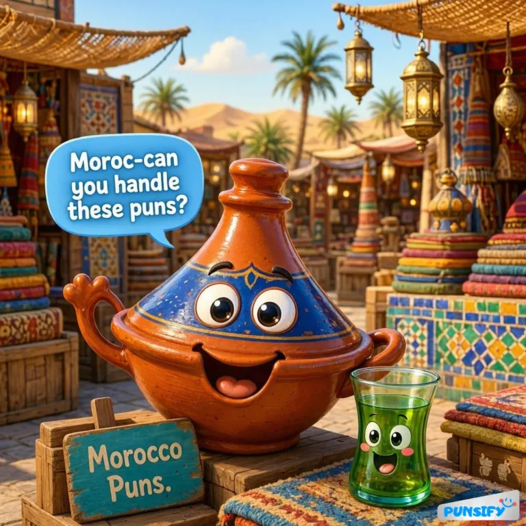Morocco Puns