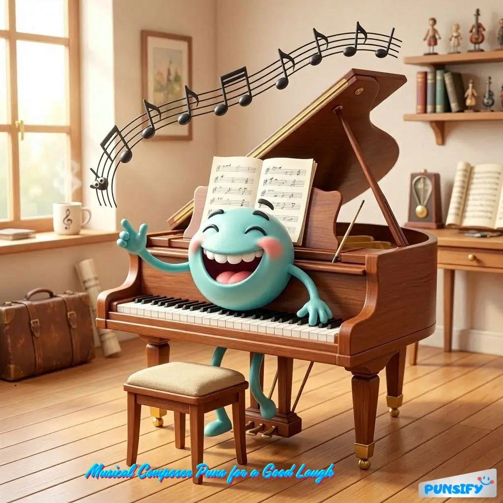 195+ Hilarious Composer Puns & Jokes That Hit All the Right Notes for Music Lovers