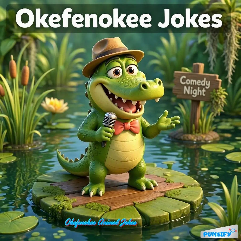 175+ Hilarious Okefenokee Jokes That Will Make You Smile and Laugh
