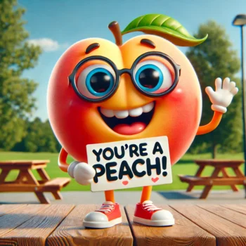200+ Funny Peach Puns for a Fruity Laugh and Sweet Smiles