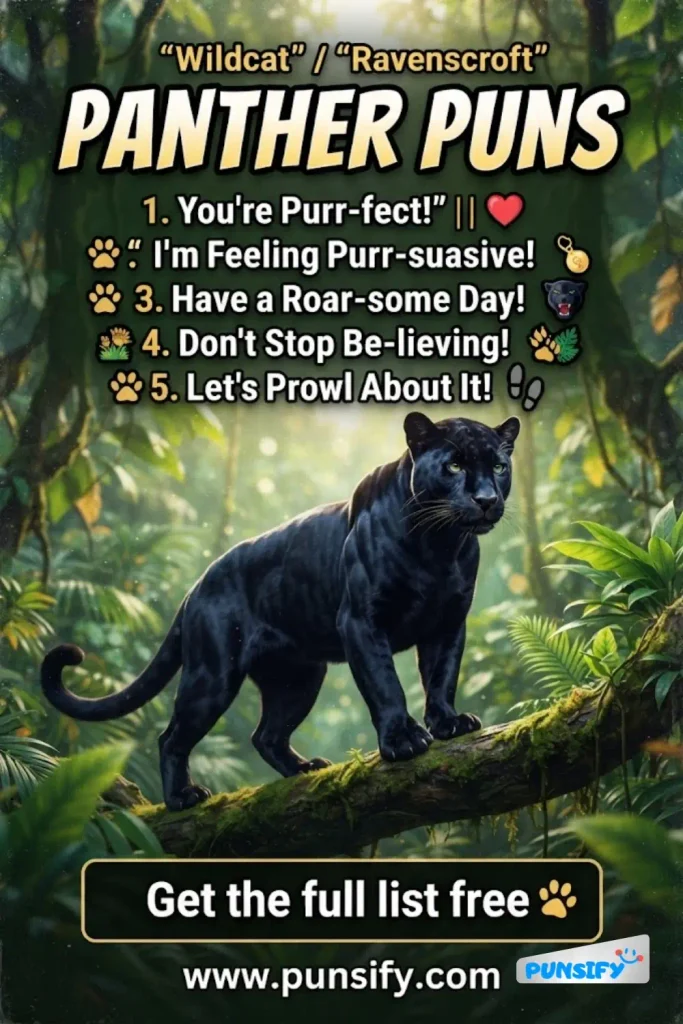 157+ Panther Puns That Will Make You Roar with Laughter