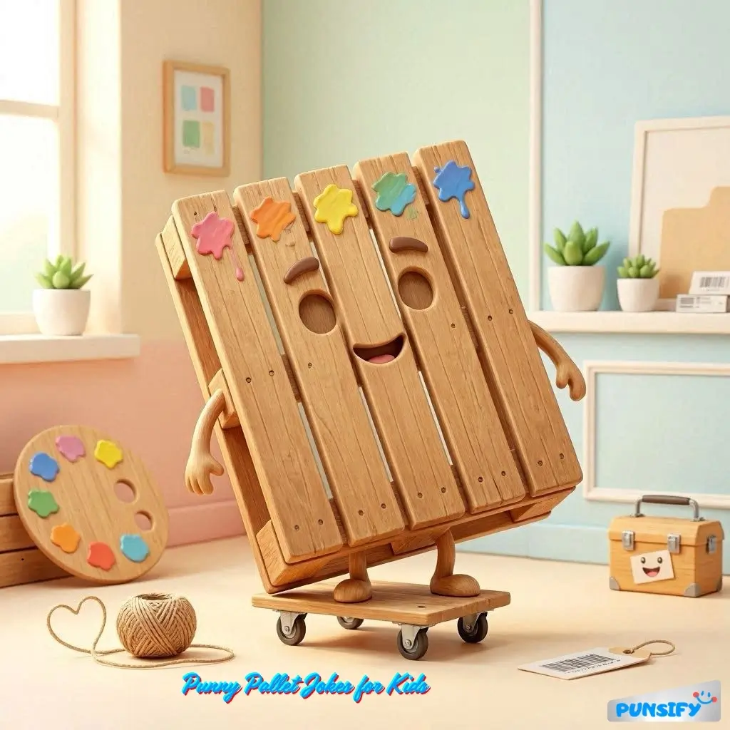 153+ Hilarious Pallet Puns & Jokes for Laughs and Creative Projects Galore