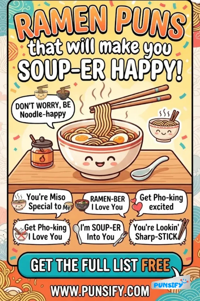 193+ Ramen Puns to Slurp Up for a Laugh and Noodle Fun