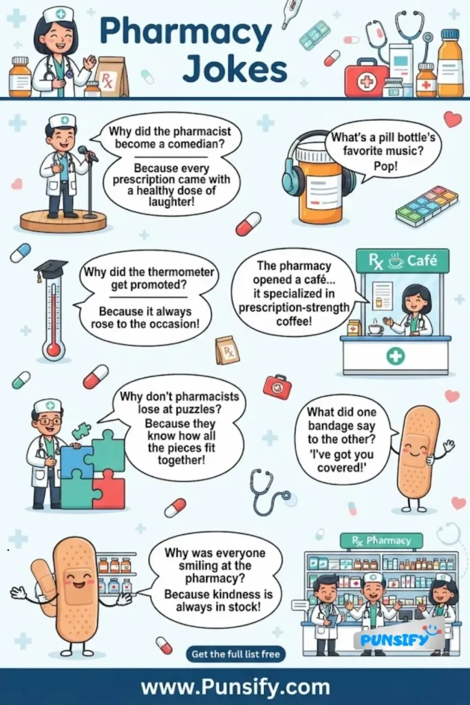 153+ Funny Pharmacy Jokes to Cure Your Boredom and Boost Your Smile