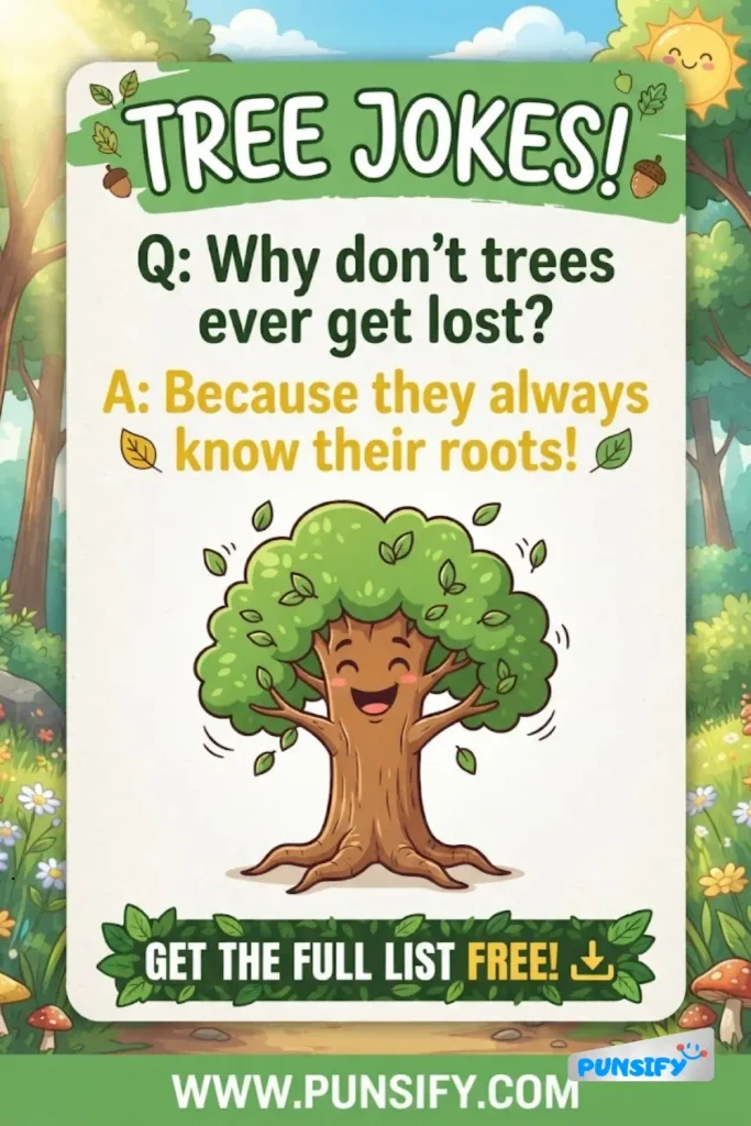 153+ Hilarious Tree Jokes That Will Leaf You Laughing All Day Long