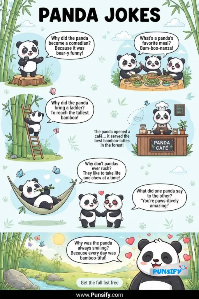 147+ Hilarious Panda Jokes for Family Fun and Laughter Guaranteed