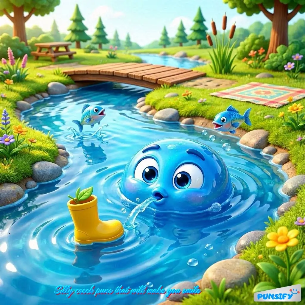 197+ Hilarious Creek Puns & Jokes for Laughs and Fun by the Water's Edge