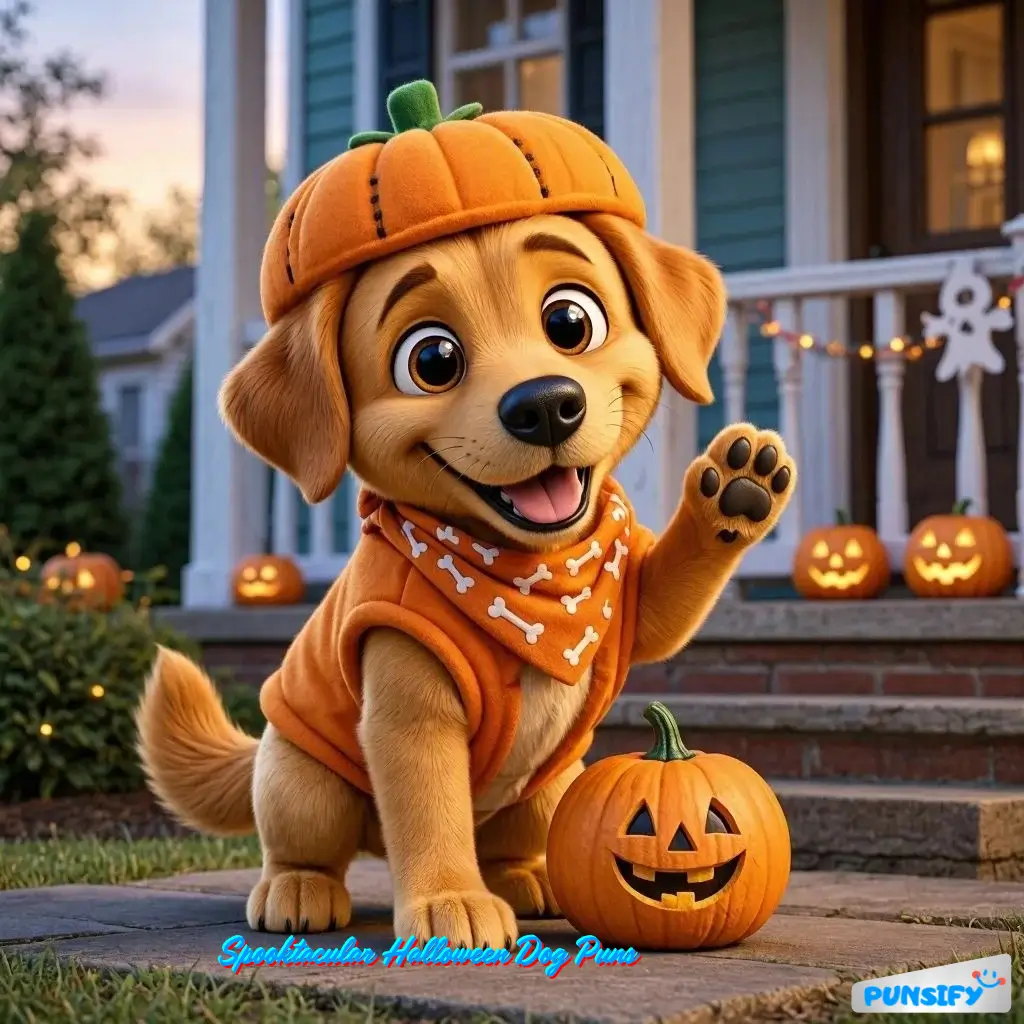 197+ Halloween Dog Puns to Howl About This Spooky Season