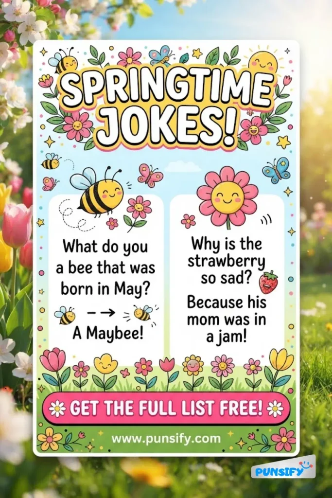 179+ Funny Springtime Jokes to Brighten Your Day with Laughter