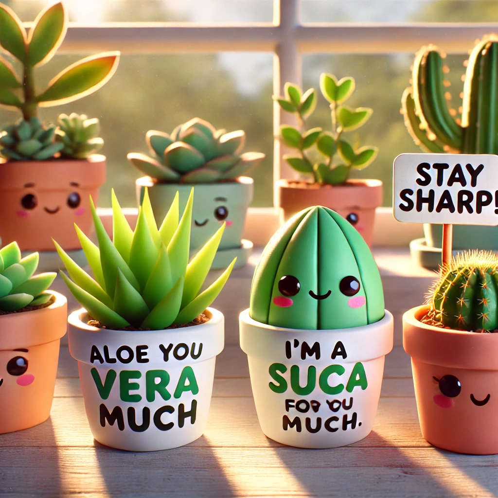 Succulent Puns