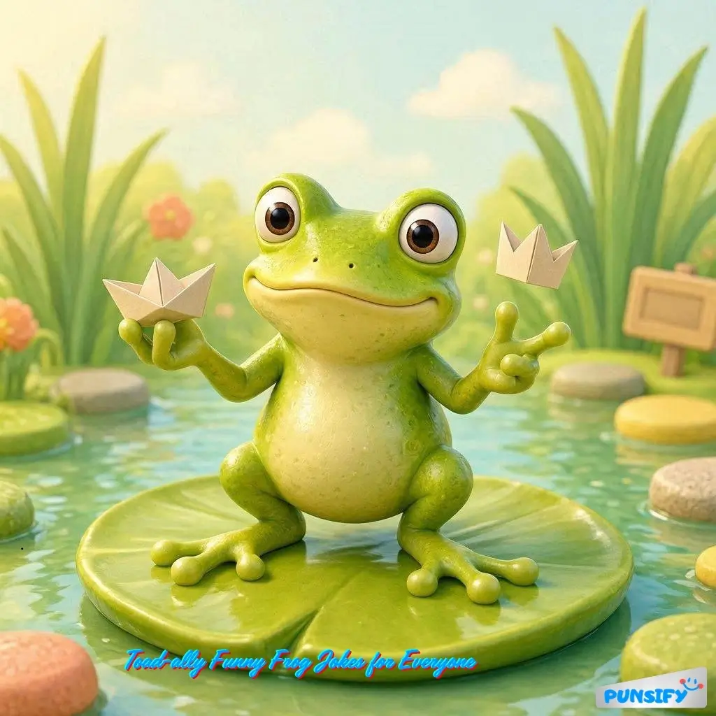 167+ Ribbit-ulous Rib-ticklers: Frog Jokes to Leap into Laughter!