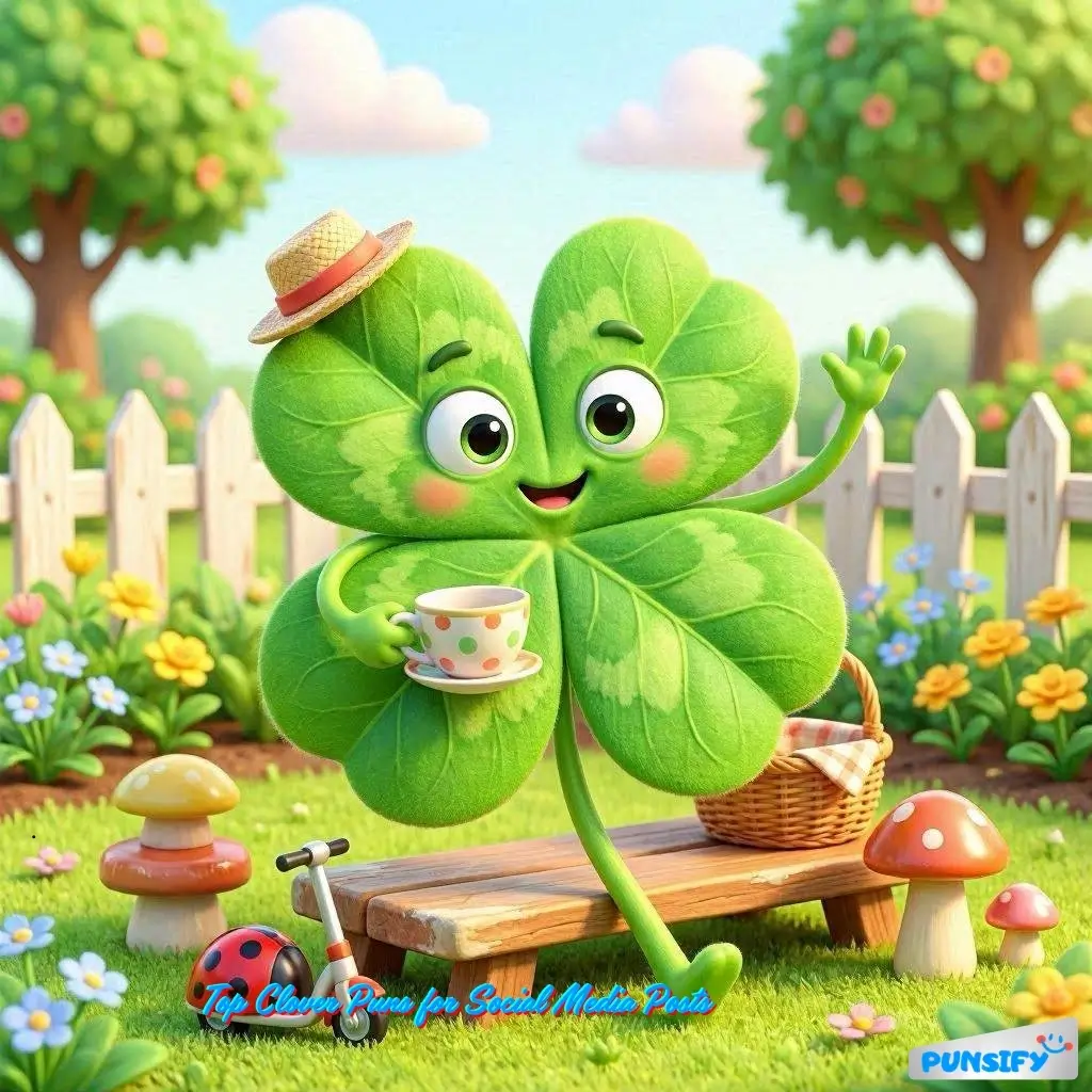 175+ Hilarious Clover Puns & Jokes for a Lucky Laugh and Good Vibes Galore