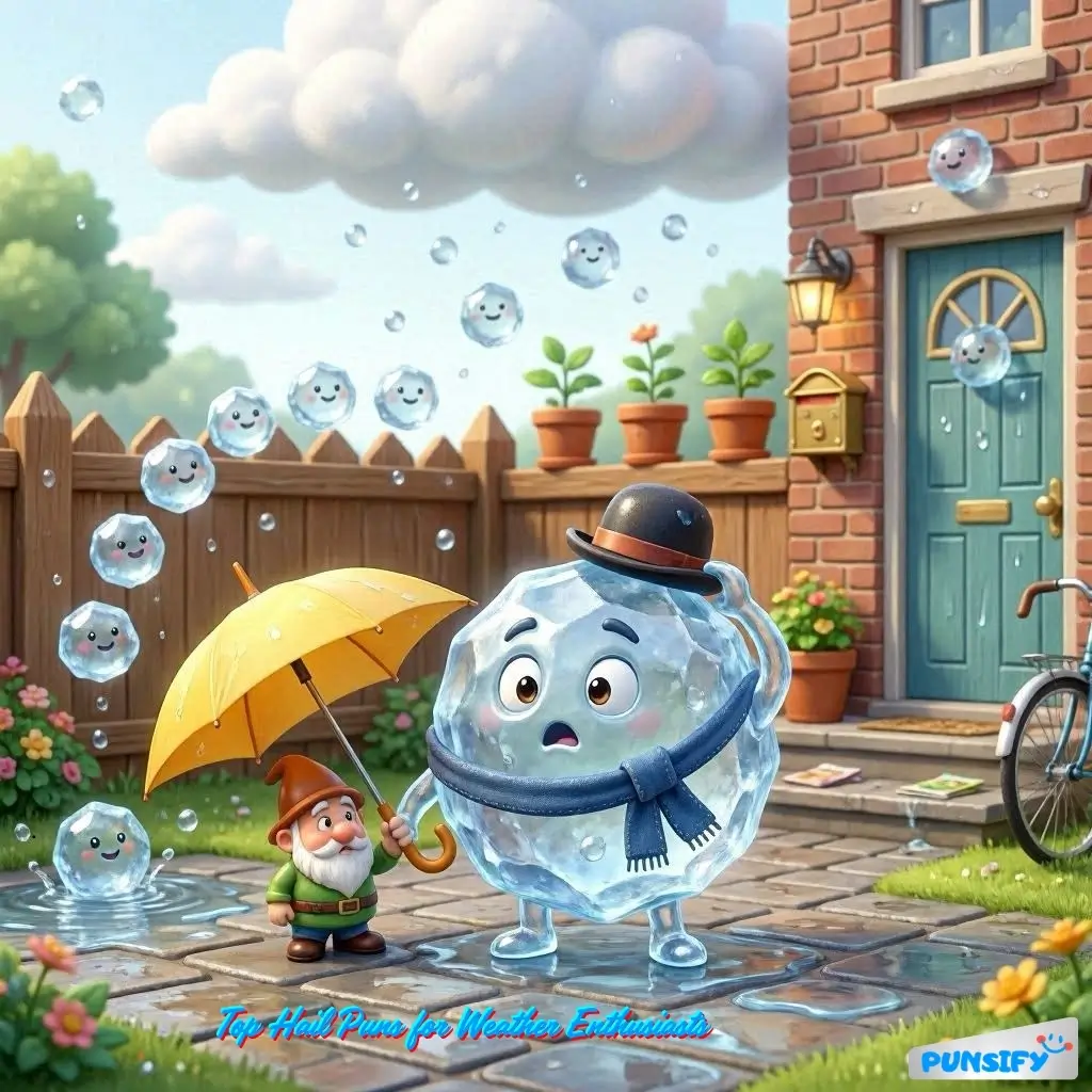 189+ Hilarious Hail Puns & Jokes for Laughs and Fun in Stormy Weather