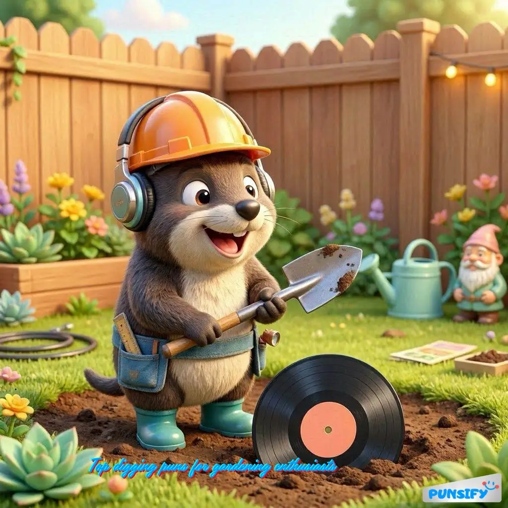 183+ Hilarious Digging Puns & Jokes for a Fun and Playful Conversation Starter
