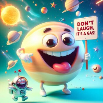 Galactic Guffaws: 147+ Uranus Jokes and Puns to Lift You Up!