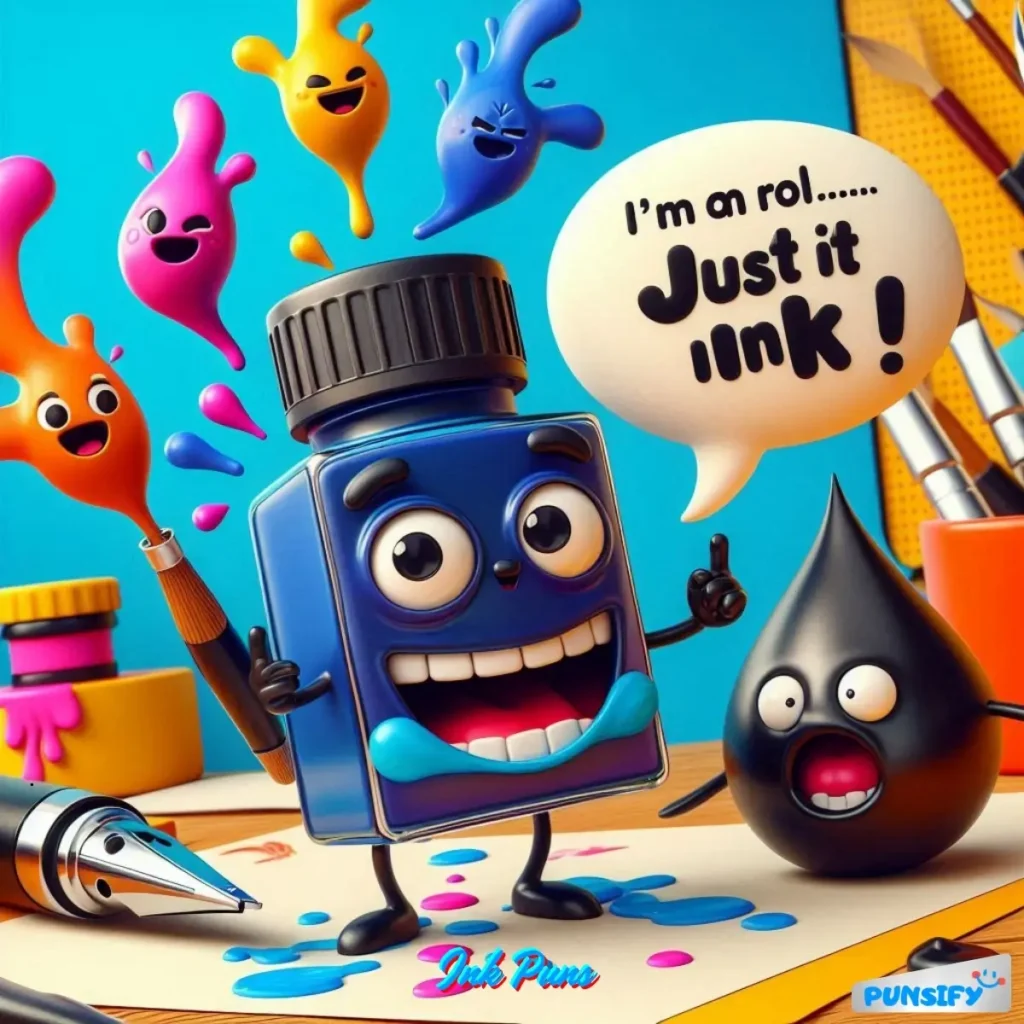185+ Hilarious Ink Puns and Jokes That Will Make You Laugh and Inspire Creativity