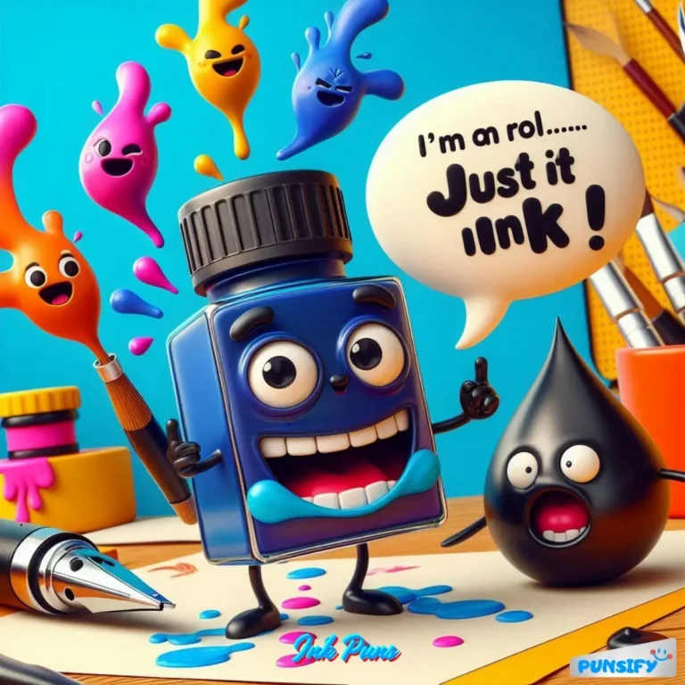 185+ Hilarious Ink Puns and Jokes That Will Make You Laugh and Inspire Creativity