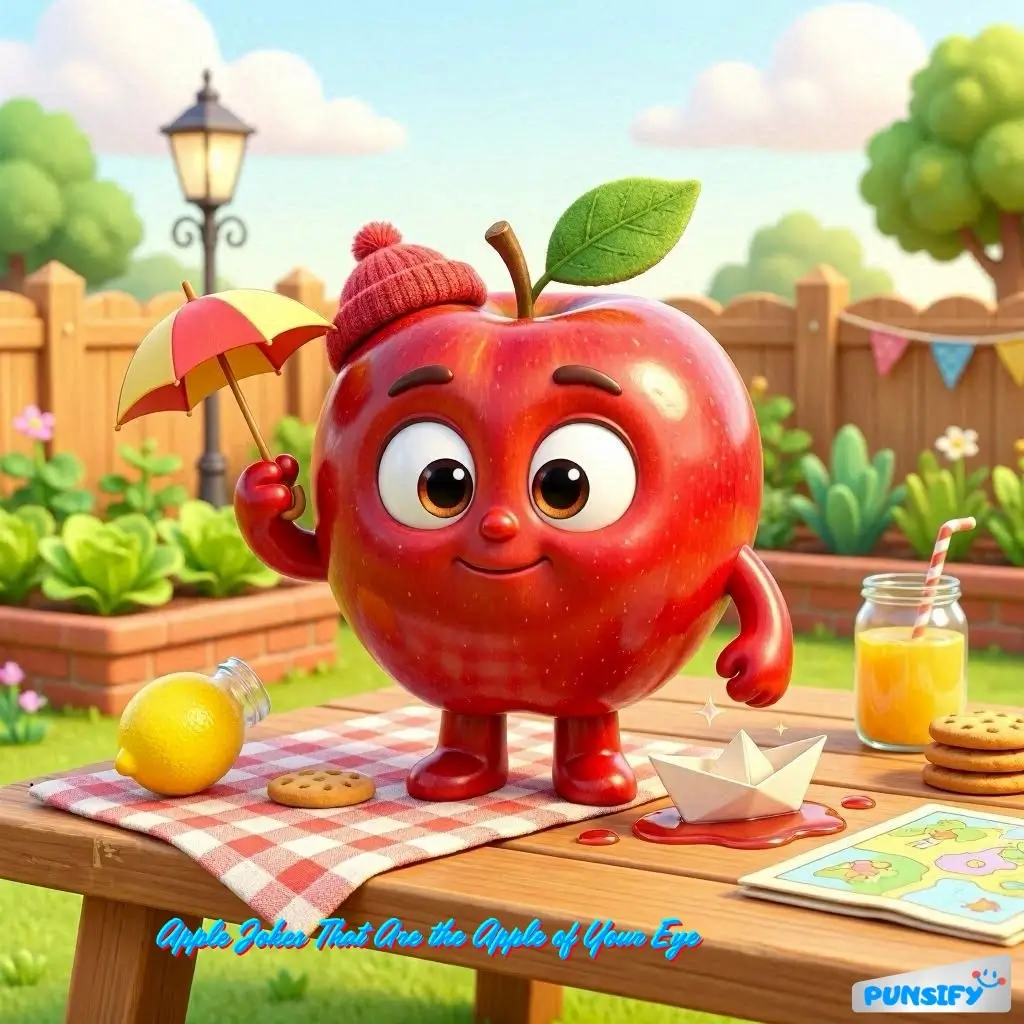 185+ Hilarious Apple Jokes & Puns That Will Make You the Core of the Laughs!