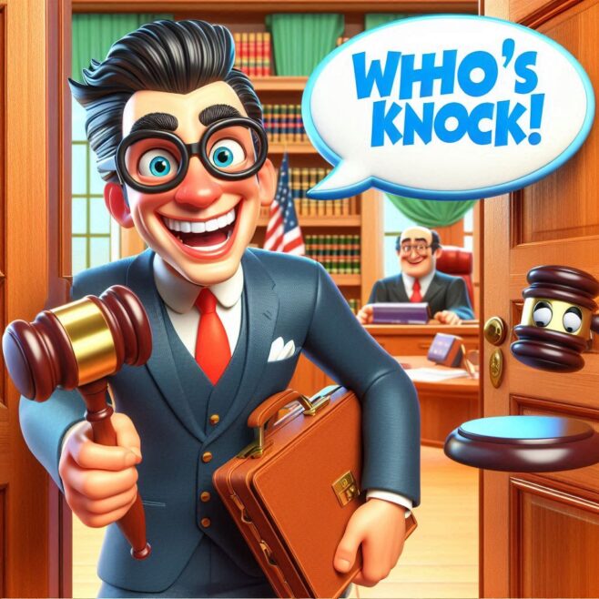 Attorney Knock Knock Jokes