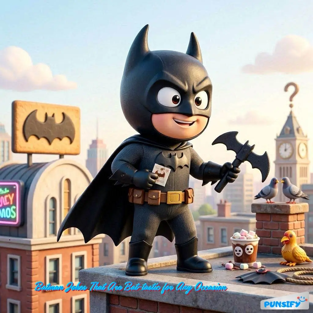 153+ Hilarious Batman Jokes & Puns That Will Have You Batting an Eye with Laughter