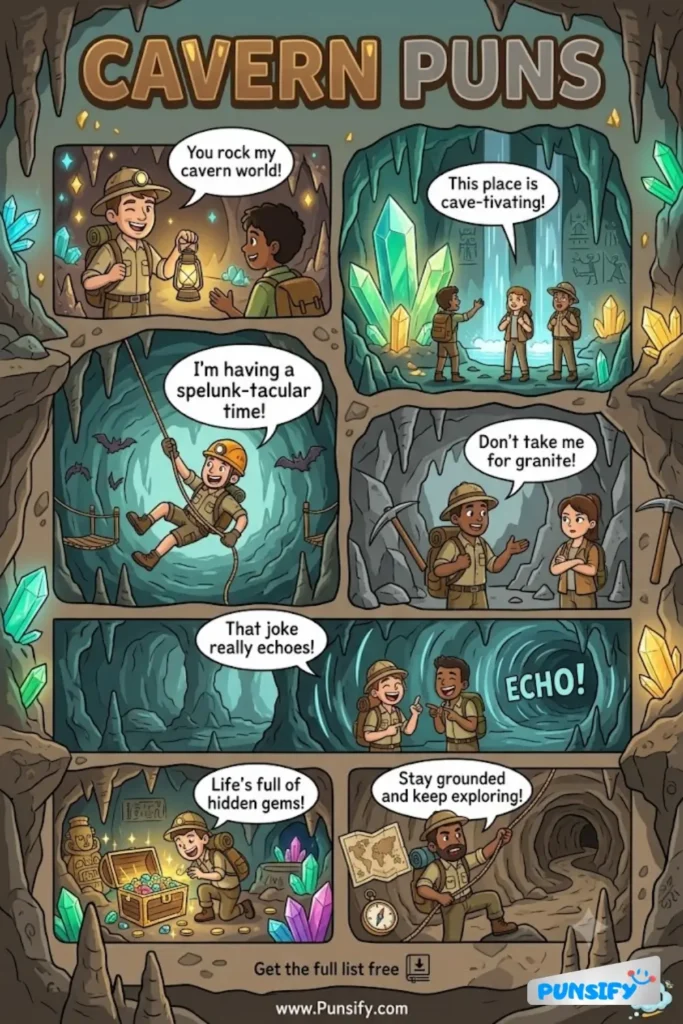 179+ Hilarious Cavern Puns & Jokes to Brighten Your Day and Spark Joy