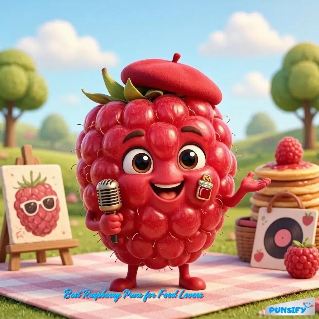 159+ Hilarious Raspberry Puns That Will Berry Delight Your Day