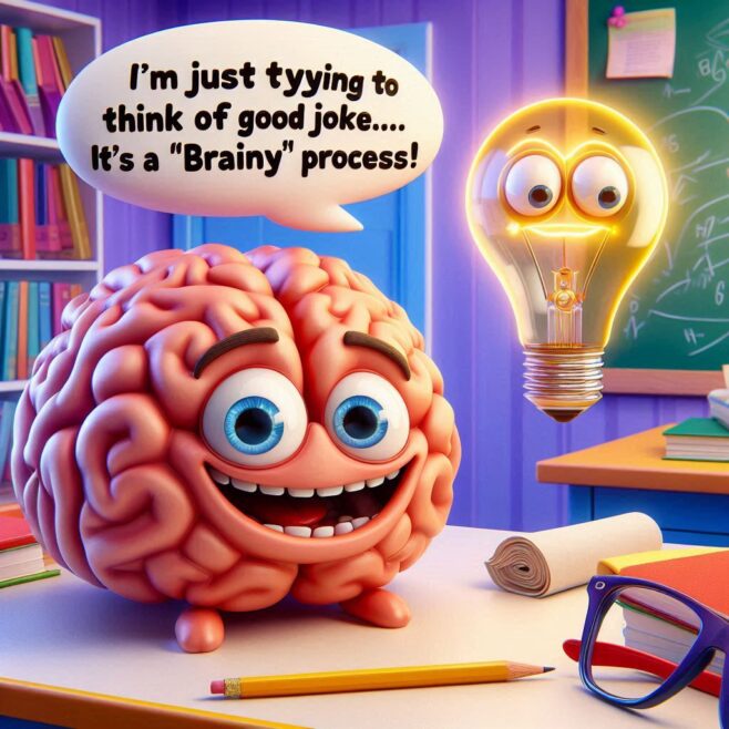 161+ Hilarity Rolling with Brain Jokes and Puns to Tickle Your Mind!