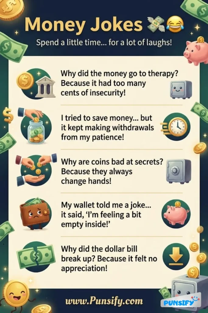 Cash-tastic Chuckles: 133+ Money Jokes to Make You Rich in Laughter