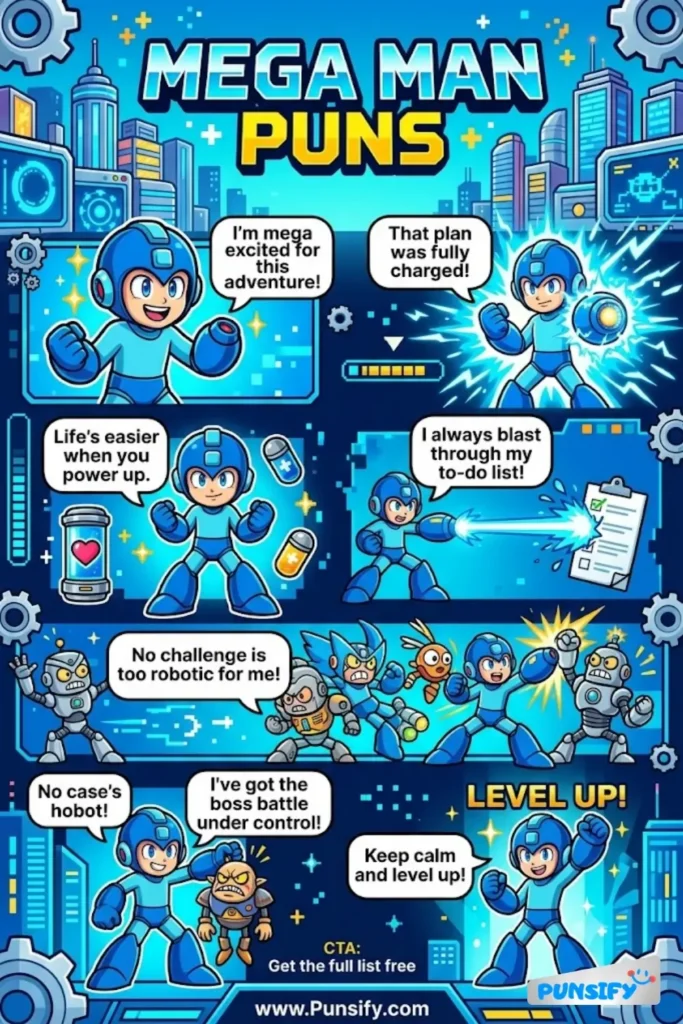 195+ Hilarious Megaman Puns & Jokes for Epic Laughs and Gaming Fun