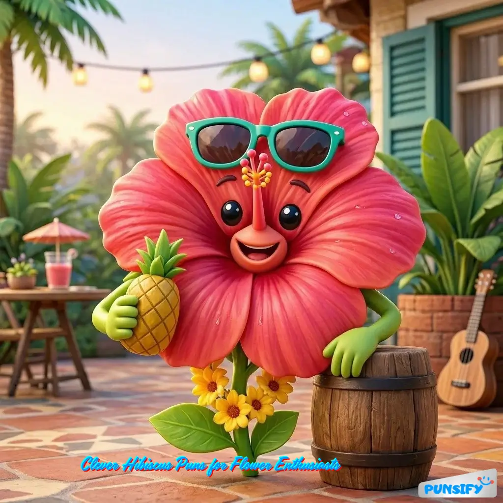 157+ Funny Hibiscus Puns to Brighten Your Day with Floral Fun